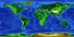 Earth topography image created by Dave Pape at NASA, thanks Dave great image!